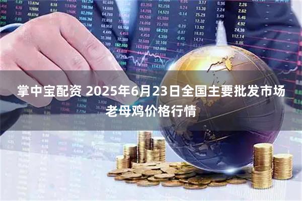 掌中宝配资 2025年6月23日全国主要批发市场老母鸡价格行情