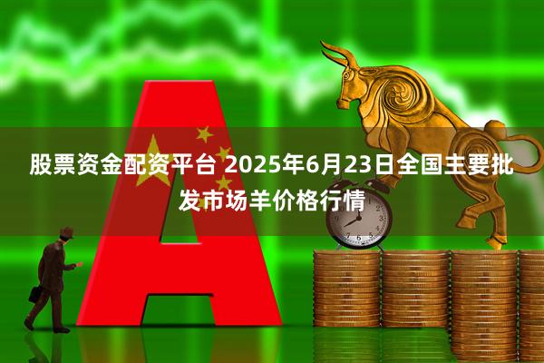 股票资金配资平台 2025年6月23日全国主要批发市场羊价格行情